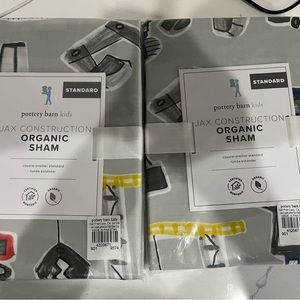 Construction Pottery Barn Shams